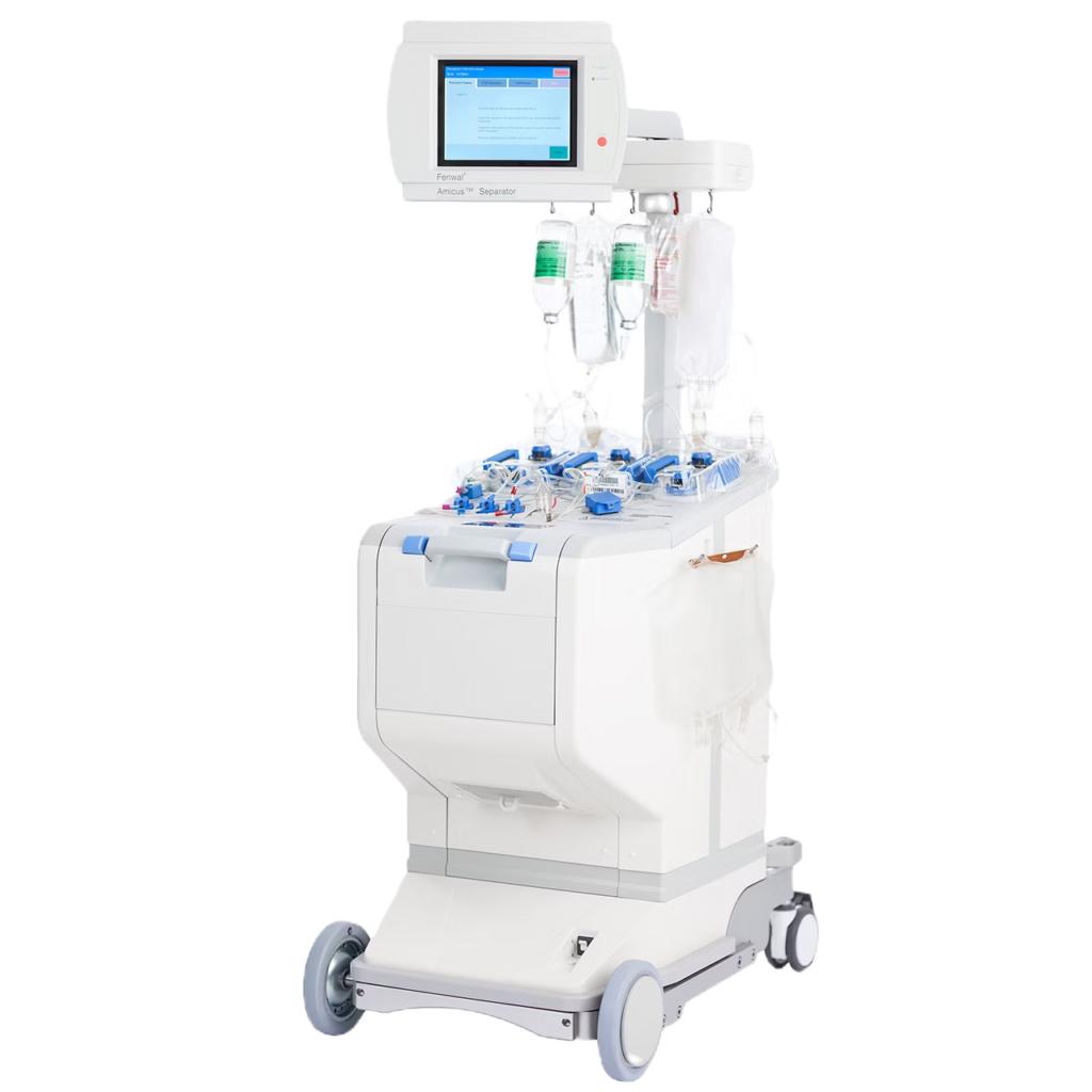 Therapeutic Plasma Exchange 1 Fresenius-Kabi Amicus Therapeutic Plasma Exchange machine