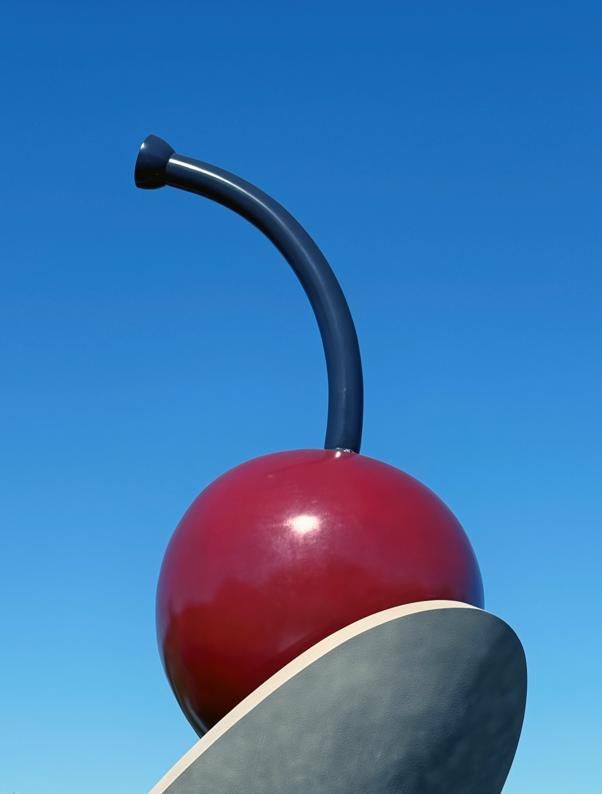 Sculpture of spoon and cherry, Minneapolis Sculpture Garden